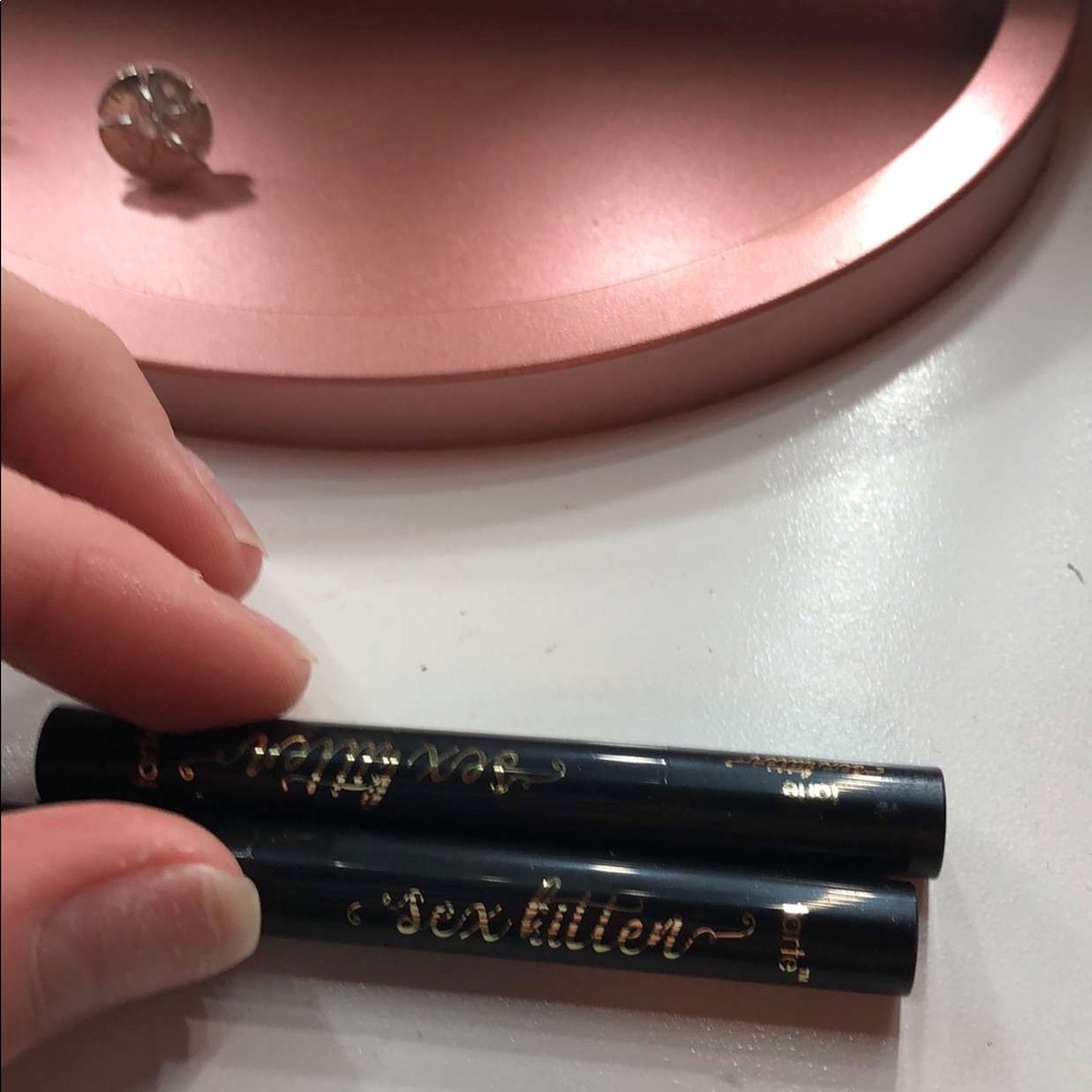 two sex kitten by tarte eyeliners